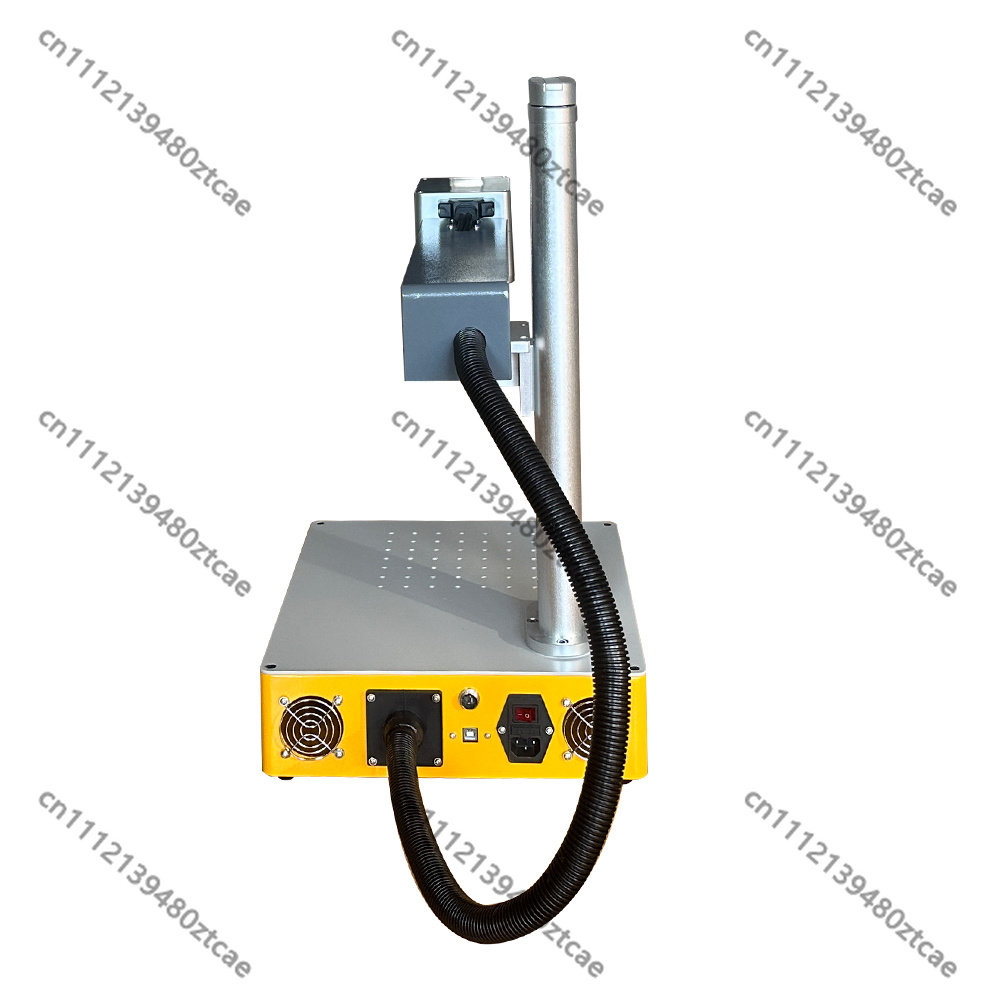 Industrial Laser Engraving Machine For Metal - เครื่องมาร์คกิ้งไฟเบอร์เลเซอร์อุตสาหกรรม 20W สำหรับแกะสลักโลหะ พลาสติก พีวีซี เครื่องประดับ