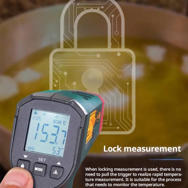 Industrial Laser Sensor - UNI-T UT306S UT306C เครื่องวัดอุณหภูมิแบบดิจิตอล เลเซอร์แบบไม่สัมผัส สำหรับใช้ในครัวเรือนและอุตสาหกรรม