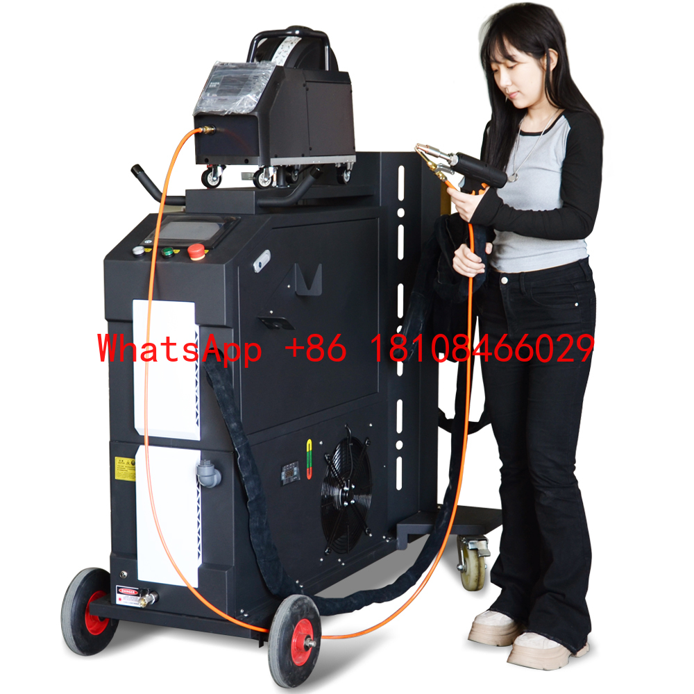 Industrial Laser Welding Machine - เครื่องเชื่อมเลเซอร์ไฟเบอร์แบบระบายความร้อนด้วยน้ำ 3000W สำหรับงานหนัก สำหรับการผลิตในอุตสาหกรรม เครื่องเชื่อมโลหะแบบมือถือ CNC