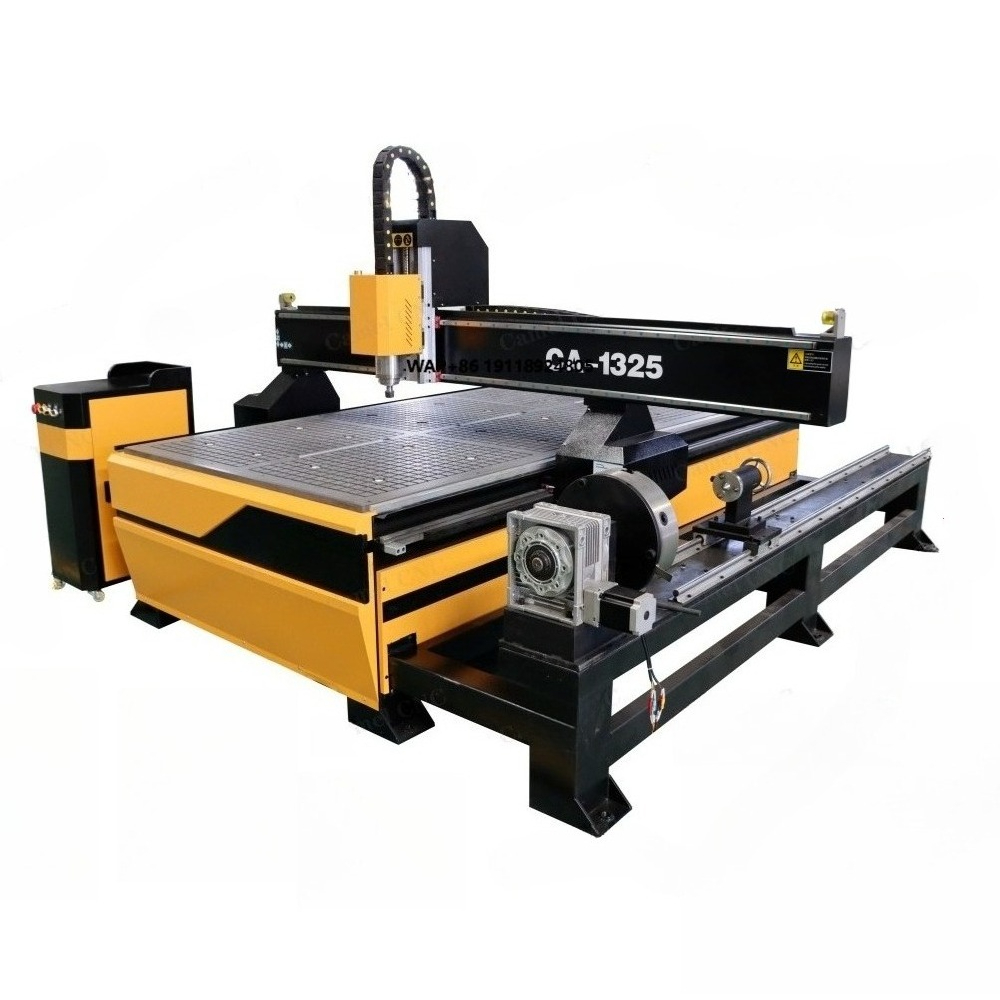 Cnc Router Machine - เครื่องเราเตอร์ซีเอ็นซี 4 แกน สำหรับตัดโลหะ เครื่องแกะสลักไม้ 3