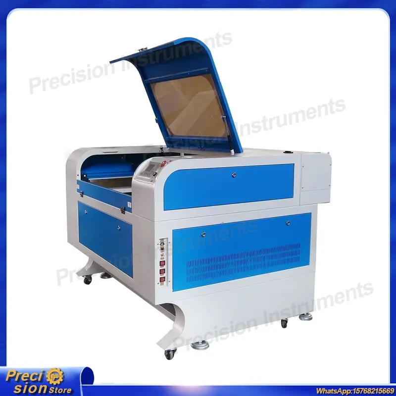 Industrial Laser Fabric Cutting Machine - เครื่องตัดเลเซอร์ CO2 6090 100W สำหรับผ้า สิ่งทอ