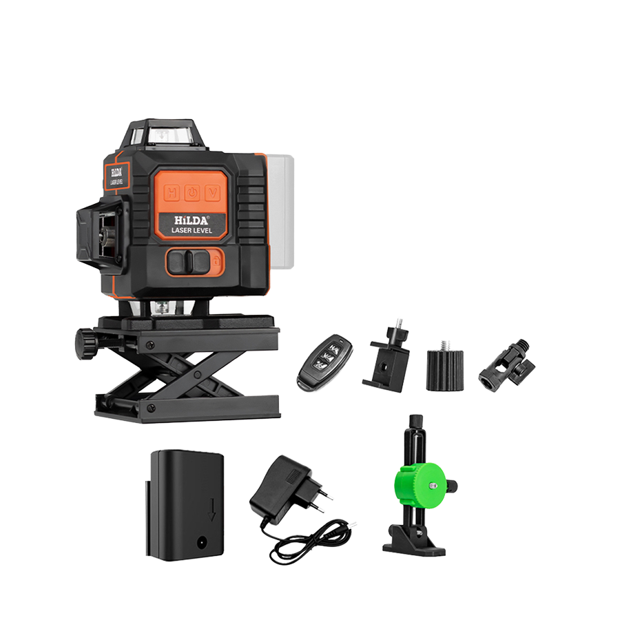 Industrial Laser Line Projector - เครื่องฉายแสงเลเซอร์สีเขียว 4D16-Line สำหรับใช้งานกลางแจ้ง ความแม่นยำสูง พร้อมหน้าจอแสดงผลไฟฟ้า ระดับความแข็งแกร่งทางอุตสาหกรรม