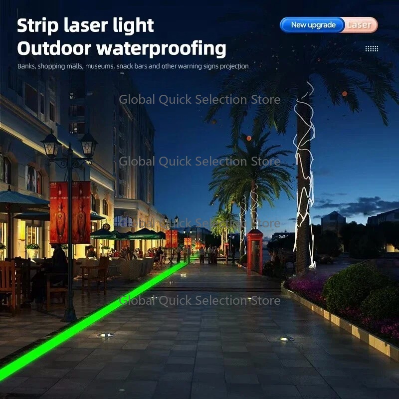 Industrial Laser Line Projector - เครื่องฉายเส้นเลเซอร์เสมือนจริงสำหรับอุตสาหกรรม ป้ายเตือนความปลอดภัยบนพื้น