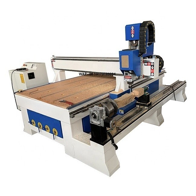 Cnc Router Machine - เครื่องแกะสลักงานไม้ความแม่นยำสูงจากโรงงาน เครื่องเราเตอร์ซีเอ็นซี 4 แกนสำหรับงานไม้