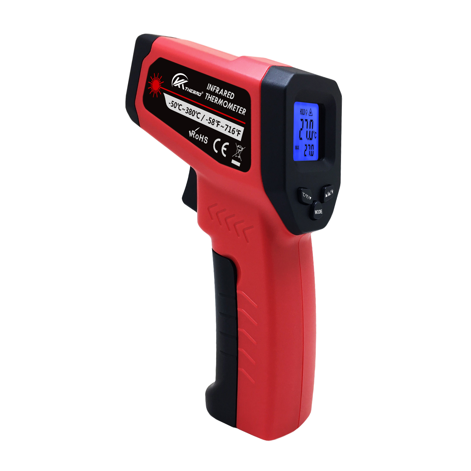 Industrial Laser Sensor - เครื่องวัดอุณหภูมิไฟฟ้า LCD อุตสาหกรรมแบบไม่สัมผัส-50 ~ 600 °C