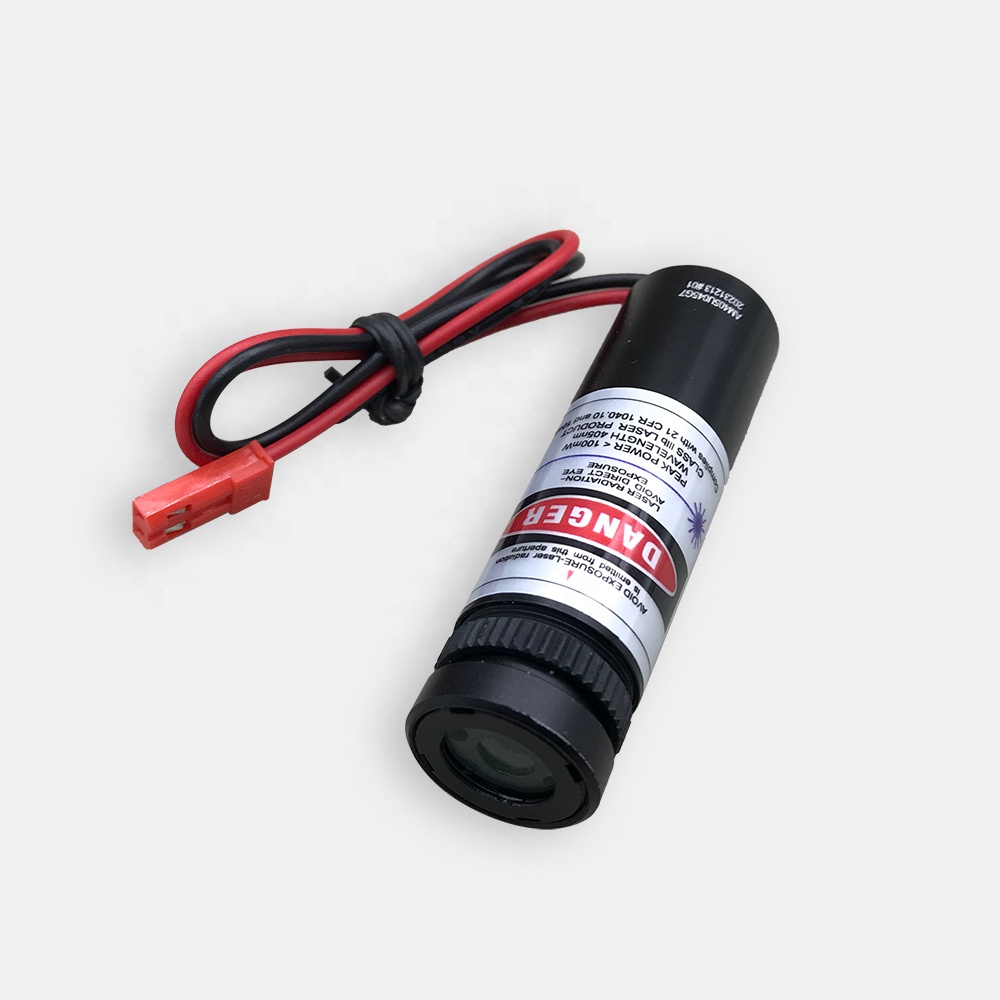 Industrial Laser Line Generator - เครื่องกำเนิดเลเซอร์เส้นตรงสำหรับการตรวจสอบด้วยระบบวิชันซิสเต็มในอุตสาหกรรม พร้อมเลนส์พาวเวลล์ ให้ลำแสงกระจายตัวได้ดี