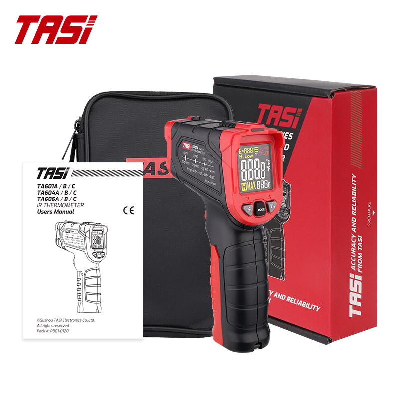Industrial Laser Measurement - TASI TA601A TA601B TA601C เครื่องวัดอุณหภูมิอินฟราเรดแบบเลเซอร์ ปืนวัดอุณหภูมิแบบไม่สัมผัส