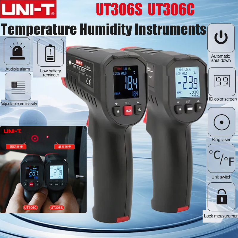 UNI-T UT306S UT306C เครื่องวัด - Industrial Laser Sensor บทวิจารณ์และราคา