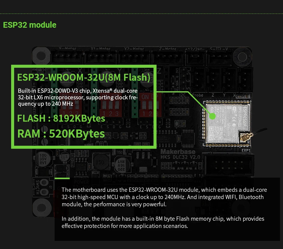 Makerbase MKS DLC32 V2.1 32Bit - Industrial Laser Sensor บทวิจารณ์และราคา