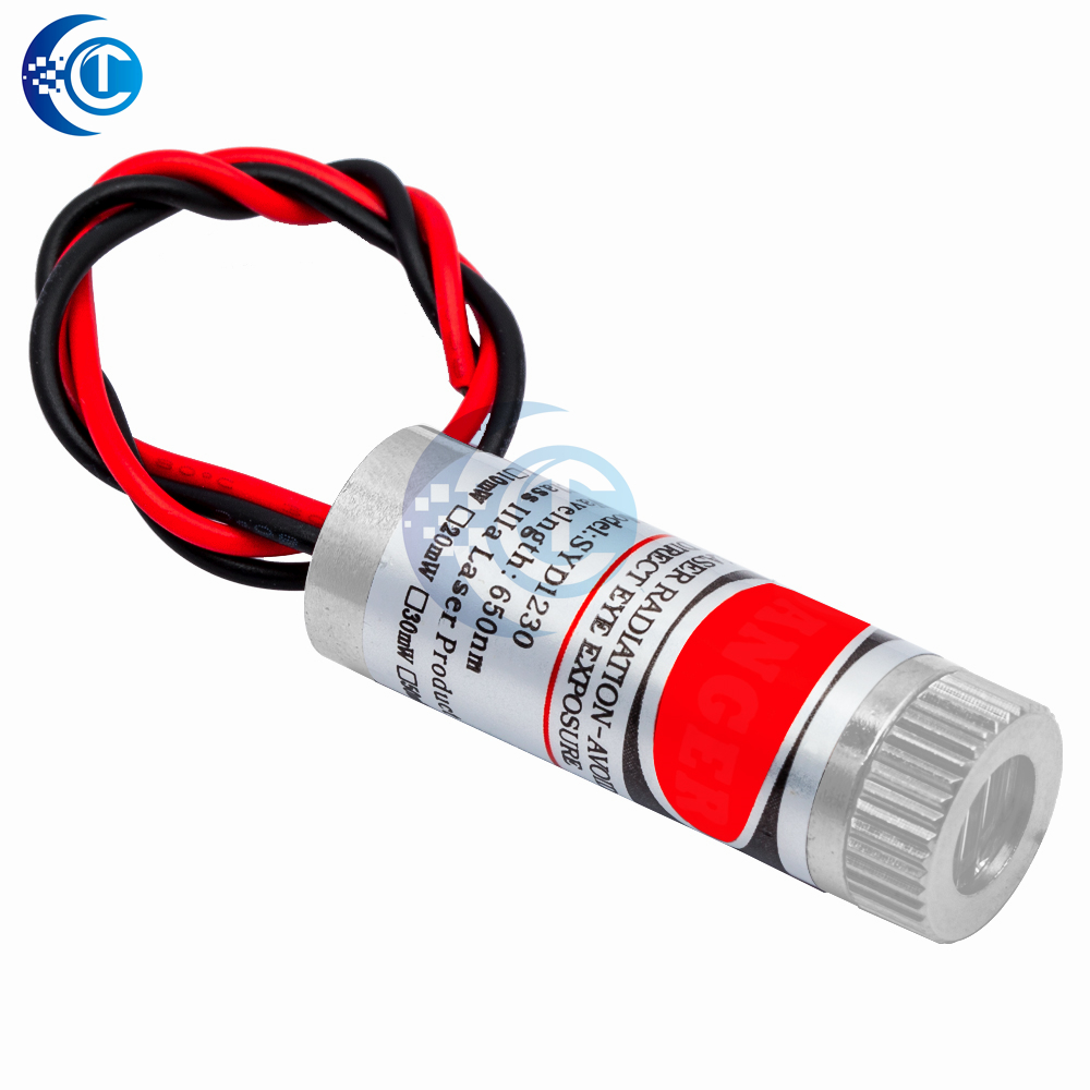 โมดูลเลเซอร์สีแดง 650nm 5mW ปร - Industrial Laser Line Generator บทวิจารณ์และราคา