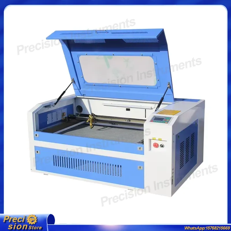 เครื่องตัดเลเซอร์ CO2 6090 100 - Industrial Laser Fabric Cutting Machine บทวิจารณ์และราคา