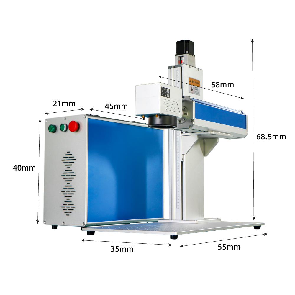 เครื่องแกะสลักเลเซอร์ไฟเบอร์ M - Industrial Laser Engraving Machine For Metal บทวิจารณ์และราคา