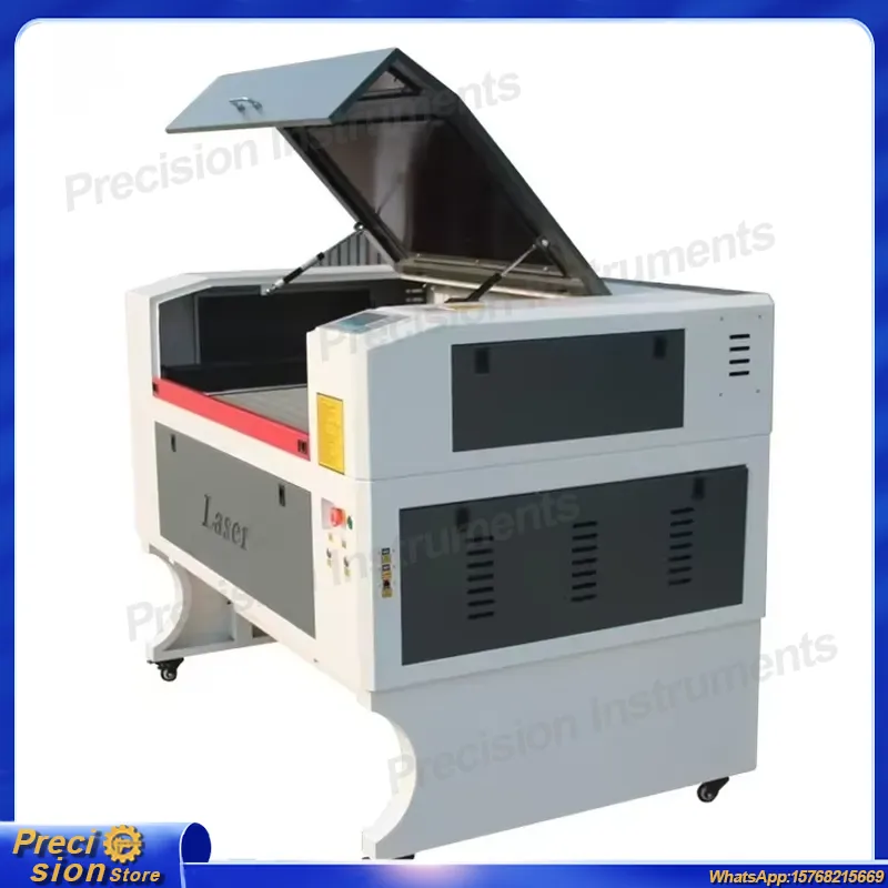 เครื่องแกะสลักเลเซอร์ CNC 6090 - Industrial Laser Fabric Cutting Machine บทวิจารณ์และราคา