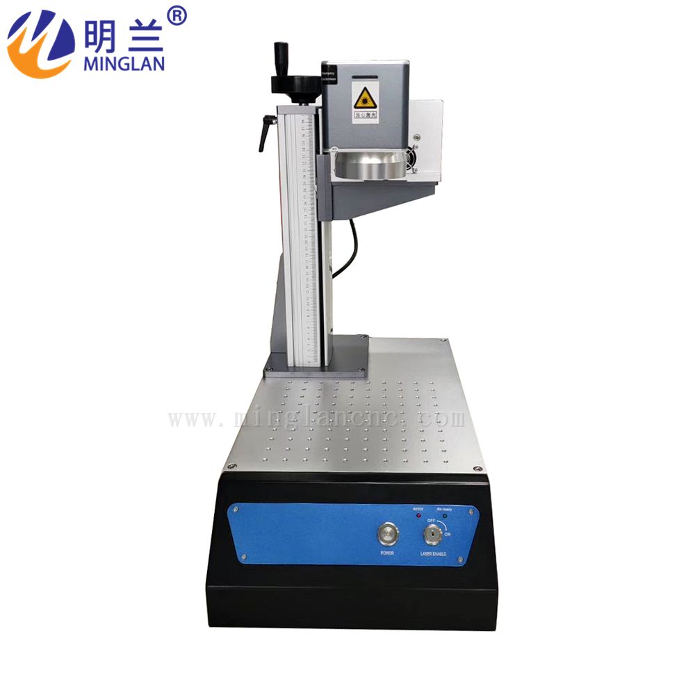 เครื่องเลเซอร์มาร์กกิ้ง UV แบบ - Industrial Laser Engraving Machine For Metal บทวิจารณ์และราคา