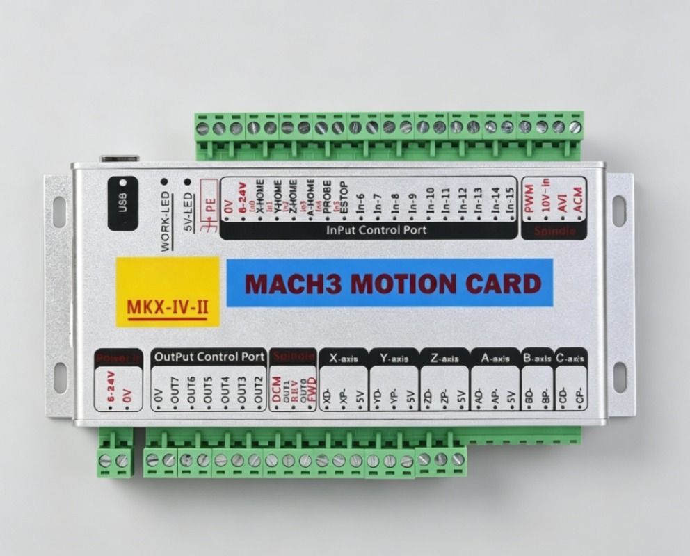 MK4-IV การ์ดโมชั่น USB 4 แกน 2 - Breakout Board Mach3 บทวิจารณ์และราคา
