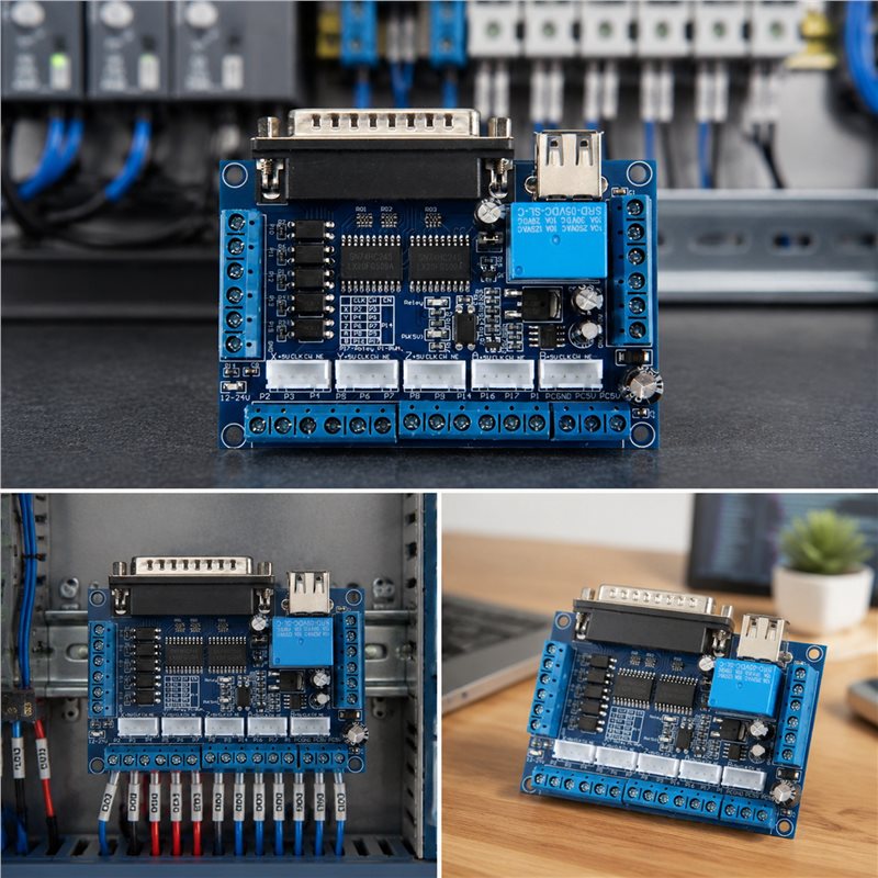 บอร์ดควบคุม A84E-Driver สำหรับ - Breakout Board Mach3 บทวิจารณ์และราคา