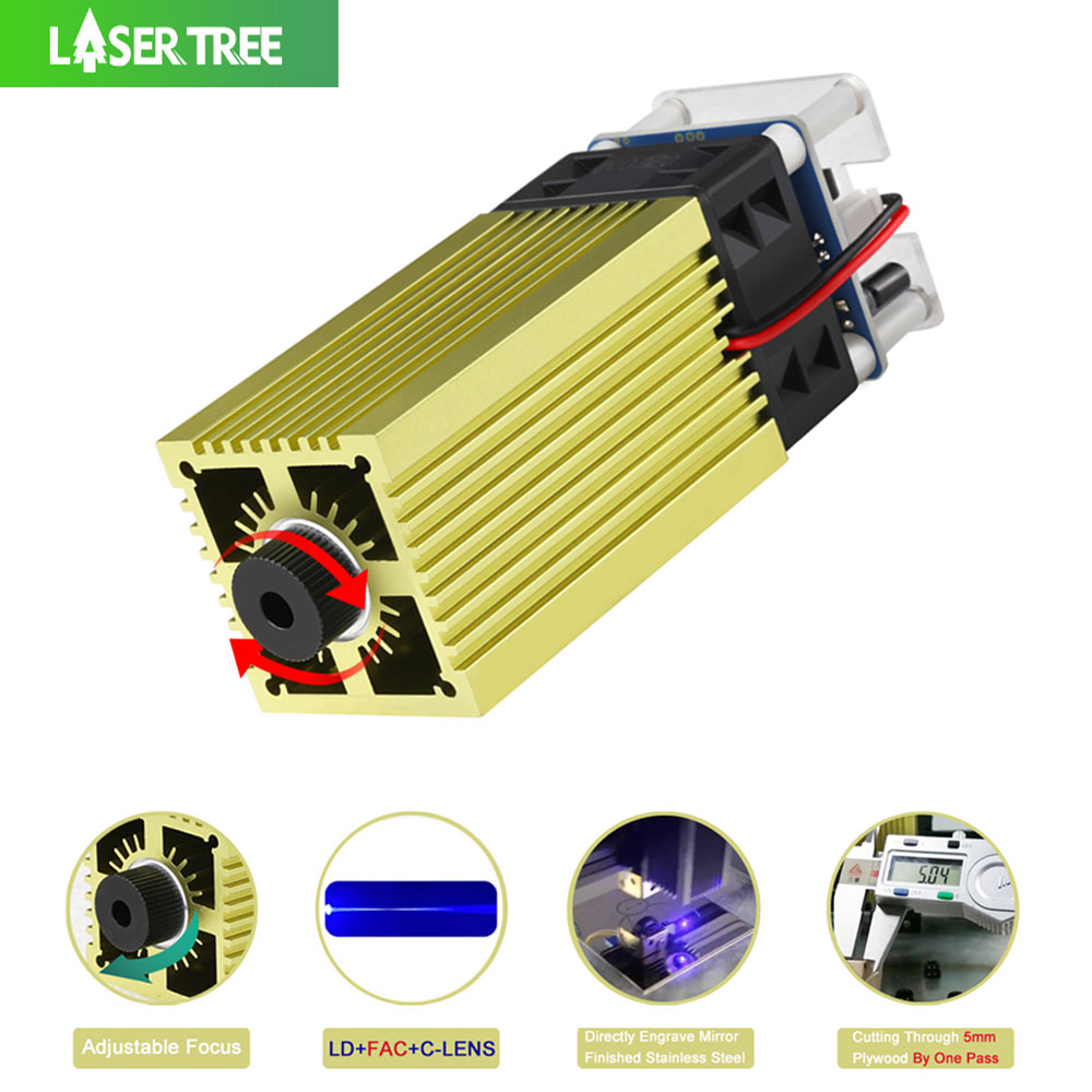 ต้นไม้เลเซอร์ 4W 5W โมดูลเลเซอ - Industrial Handheld Laser Engraver บทวิจารณ์และราคา
