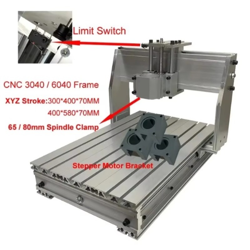 ชุดโครงอะลูมิเนียม CNC 3040 60 - Cnc Router Machine บทวิจารณ์และราคา
