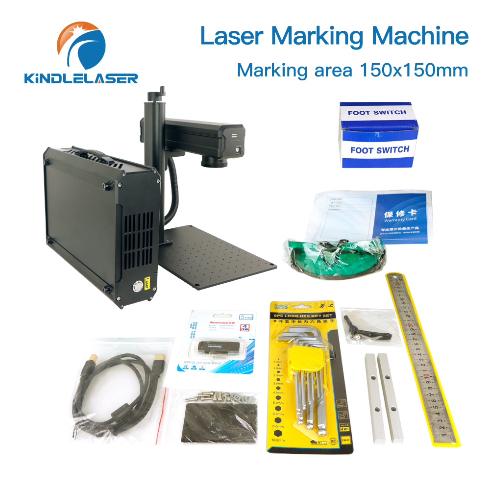 เครื่องแกะสลักเลเซอร์ไฟเบอร์ K - Industrial Laser Engraving Machine For Metal บทวิจารณ์และราคา