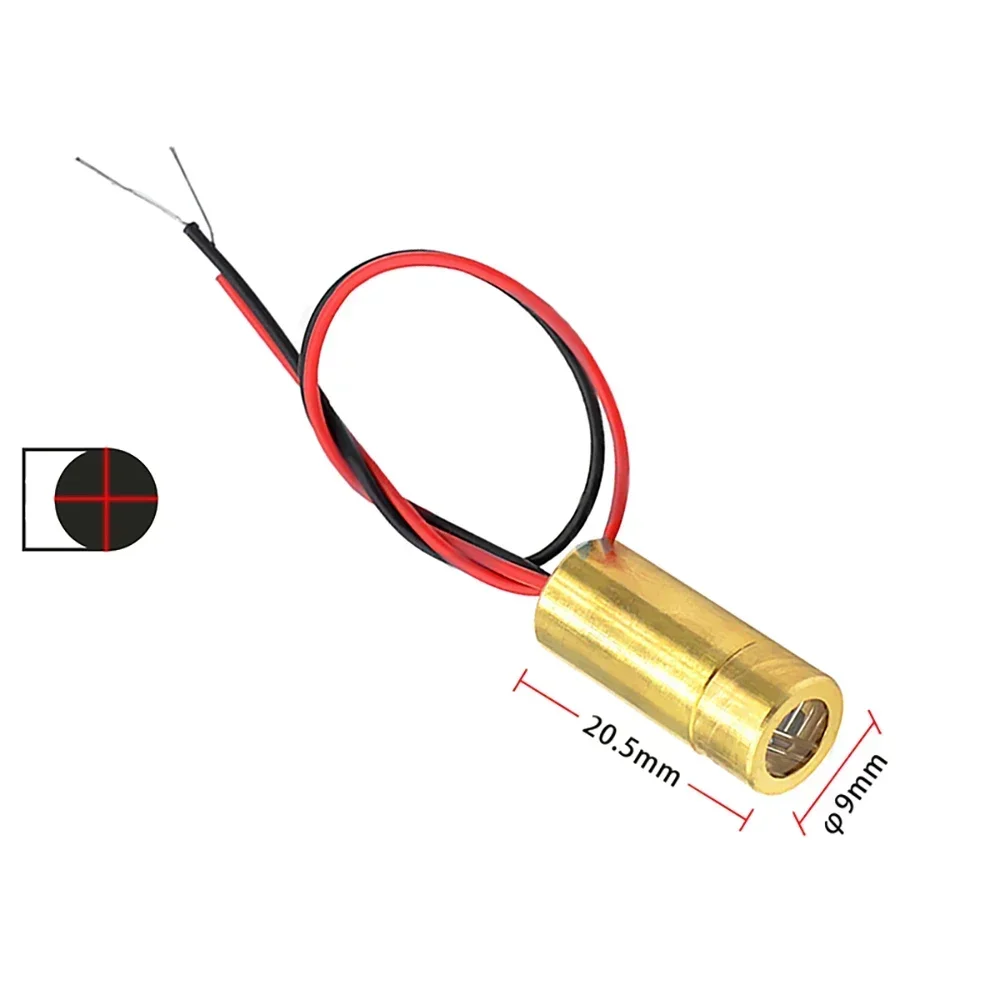 หัวเลเซอร์สีแดงขนาดเล็ก 650 นา - Industrial Laser Line Generator บทวิจารณ์และราคา