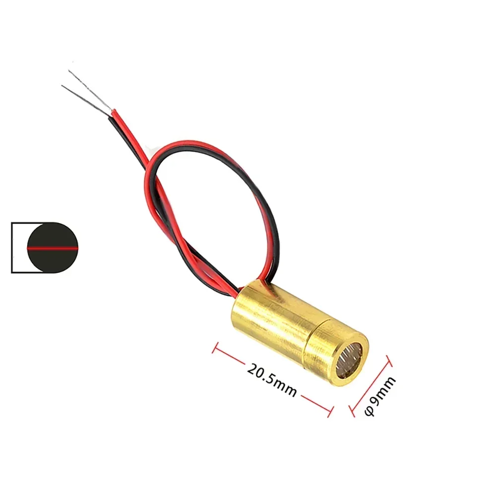 หัวเลเซอร์สีแดงขนาดเล็ก 650 นา - Industrial Laser Line Generator บทวิจารณ์และราคา