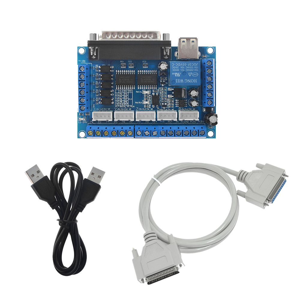 สาย MACH3 CNC แบบขนาน5แกน CNC  - Breakout Board Mach3 บทวิจารณ์และราคา